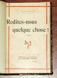 REDITES-NOUS QUELQUE CHOSE !