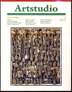 ARTSTUDIO N° 19. L'ART ET L'OBJET. Arman - John Armleder - Richard ArtschwagerI - Ashley Bickerton - Robert Gober - Mike Kelley - Bertrand Lavier - Claes Oldenburg - Daniel Spoerri - Haim Steinbach.