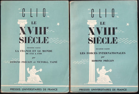 LE XVIIIè siècle. Complet en 2 tomes. 1 : La France et le monde de 1715 à 1789. 2 : Les forces internationales.