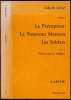 THÉÂTRE : Le Précepteur - Le Nouveau Menoza - Les Soldats. Précédé de Notes sur le théâtre.. LENZ Jakob