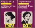 JOURNAL D'UN ÉCRIVAIN. Complet en 2 tomes. WOOLF Virginia