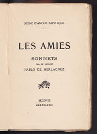 OEUVRES LIBRES (Les Amies - Femmes - Hombres)