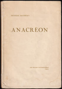 ODES, suivies de Fragments et d'Épigrammes.