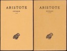 PHYSIQUE. Complète en 2 volumes : I. Livres I - IV - 2. Livres V - VIII. ARISTOTE