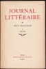 JOURNAL LITTÉRAIRE, tome I (1). 1893 - 1906. LÉAUTAUD Paul