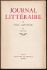 JOURNAL LITTÉRAIRE, tome IV (1). 1922 - 1924. LÉAUTAUD Paul