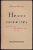 HEURES MAUDITES. Journal de route d'un soldat de la guerre, 1914-1915.. GUASSON Antoine