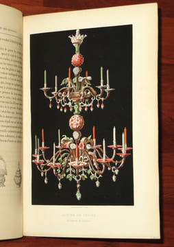 GRAMMAIRE DES ARTS DÉCORATIFS. Décoration intérieure de la maison. [Édition originale]. BLANC Charles