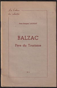BALZAC PÈRE DU TOURISME.