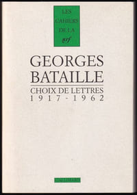CHOIX DE LETTRES. 1917 - 1962.