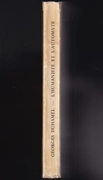 L'HUMANISTE ET L'AUTOMATE. 32 photographies de Jean Roubier.. DUHAMEL Georges - ROUBIER Jean (photographies)