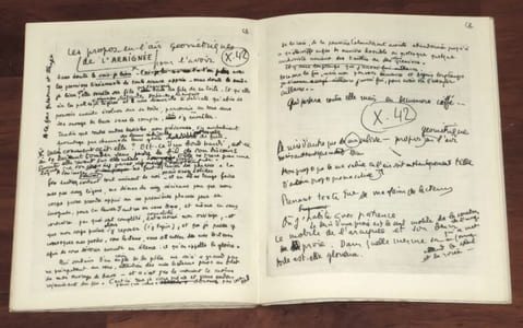 L'ARAIGNÉE, publiée à l'intérieur de son appareil critique. [Édition originale sur vélin]