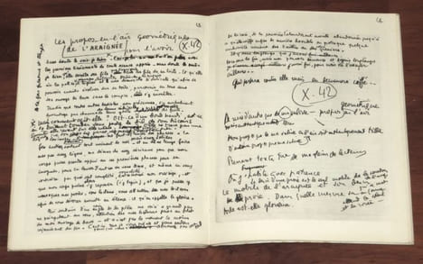 L'ARAIGNÉE, publiée à l'intérieur de son appareil critique. [Édition originale sur vélin]. PONGE Francis - GARAMPON Georges