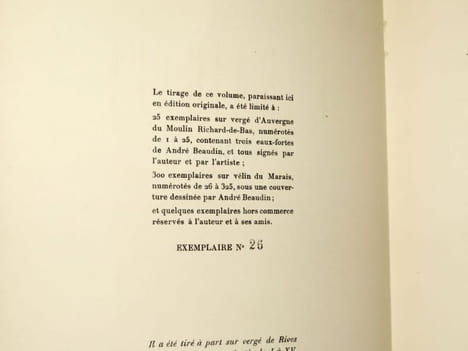 L'ARAIGNÉE, publiée à l'intérieur de son appareil critique. [Édition originale sur vélin]. PONGE Francis - GARAMPON Georges