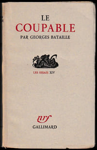LE COUPABLE [Édition originale]
