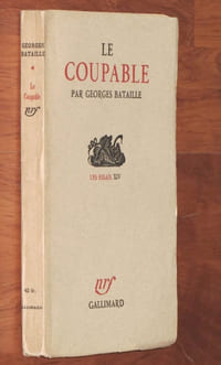LE COUPABLE [Édition originale]