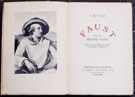 FAUST. Suivi du SECOND FAUST [Édition illustrée]. GOETHE - NERVAL Gérard de (traduction) - LE BRETON Constant (illustrations)
