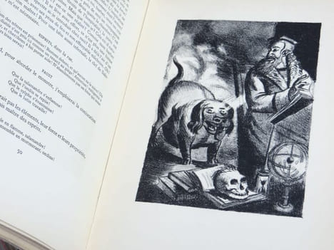 FAUST. Suivi du SECOND FAUST [Édition illustrée]. GOETHE - NERVAL Gérard de (traduction) - LE BRETON Constant (illustrations)
