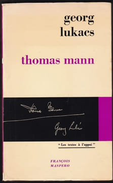 THOMAS MANN. (MANN Thomas) - LUKACS Georg