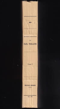 OEUVRES COMPLETES, tome cinqième (5 - V) : Confessions - Quinze jours en Hollande - Vingt-sept biographies de poètes et de littérateurs