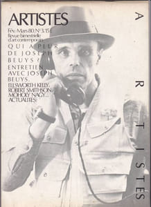 Revue ARTISTES N° 3. Revue bimestrielle d'art contemporain, février-mars 1980.