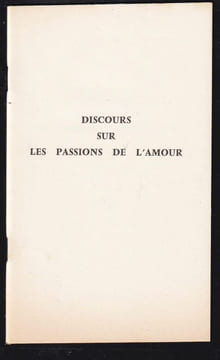 UN PRÉTENDU TRAITÉ DE PASCAL. Le Discours sur les passions de l'amour.. (PASCAL) - BRUNET Georges