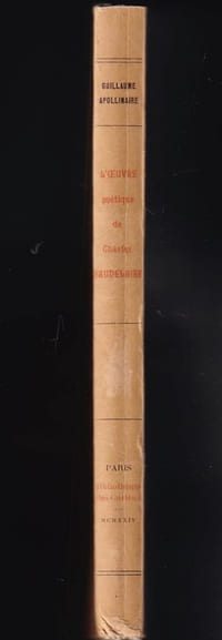 L'OEUVRE POÉTIQUE DE CHARLES BAUDELAIRE : LES FLEURS DU MAL. Texte définitif avec les variantes de la première édition (1857), et les pièces ajoutées dans les éditions de 1861, 1866, et 1868. Suivies des Poèmes publiés du vivant et après la mort de l'auteur.