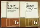 LA LANGUE FRANÇAISE. Histoire d'une institution. Complet en 2 tomes. Tome 1 : 842-1715. Tome 2 : 1715-1974.. CAPUT Jean-Pol