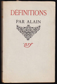 DÉFINITIONS [Édition originale sur alfa]