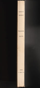 CONSTANTIN GUYS. L'historien du Second Empire.. (CONSTANTIN GUYS) - GEFFROY Gustave