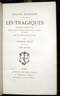 LES TRAGIQUES. Complet en 2 tomes.