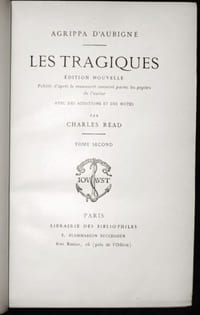 LES TRAGIQUES. Complet en 2 tomes.