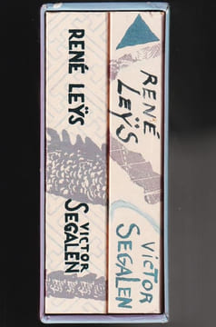 RENÉ LEYS. Édition complète en 2 tomes : 1. René Leÿs - 2. Dossiers et annexes.. SEGALEN Victor
