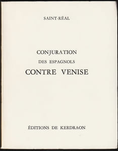 CONJURATION DES ESPAGNOLS CONTRE VENISE. 1618.