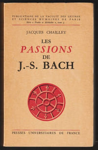 LES PASSIONS DE J.-S. BACH