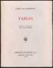 FABLES. STEVENSON Robert Louis