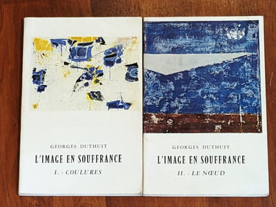 L'IMAGE EN SOUFFRANCE. 2 tomes : I. Coulures - 2. Le Noeud.