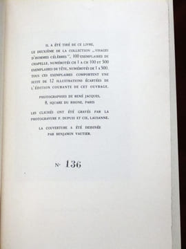 MALLARMÉ. DOCUMENTS ICONOGRAPHIQUES. [Exemplaire de tête, numéroté]. (MALLARMÉ) - MONDOR Henri