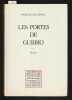 LES PORTES DE GUBBIO. Roman [Édition originale, sur Arches]. SALLENAVE Danièle