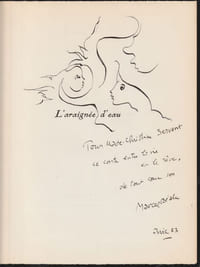 L'ARAIGNÉE D'EAU [Édition originale sur vélin, signée par l'auteur]