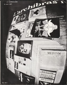 L'ARCHIBRAS N° 1. Avril 1967. Le Surréalisme.. COLLECTIF : Jean Schuster, Philippe Audoin, J. Camacho, V. Bounoure, Jehan Mayoux, René Nelli, Gérard ...