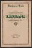 COULEURS FINES ET MAT&Eacute;RIEL POUR LA PEINTURE &Agrave; L'HUILE. Catalogue.. &Eacute;TABLISSEMENTS LEFRANC, Fabrique de Couleurs et Vernis