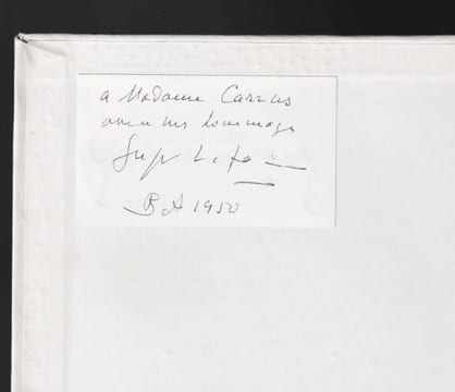 BALLETS DE L'OPÉRA DE PARIS. Ballets dans les opéras - Nouveaux ballets. [Avec un dessin autographe signé de Serge LIFAR]. VAILLAT Léandre