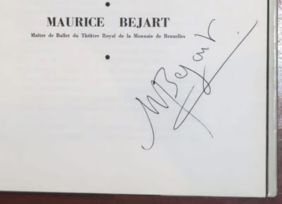 BALLET PANORAMA. [Signé par Serge Lido, Maurice Béjart et 12 autres danseurs]