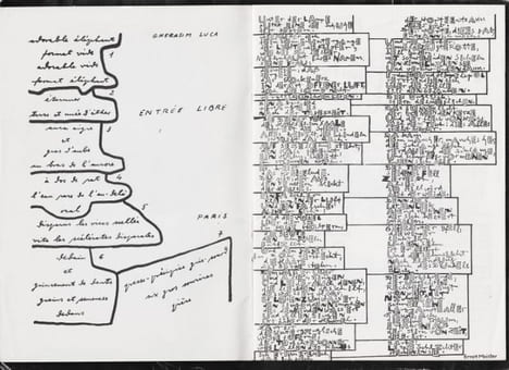 RHINOZEROS. Kalligrammatische Literaturrevue. N° 9, 1964.. DIENST Klaus-Peter, et al.