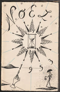 LE TEMPS. Bulletin de Noël 1953