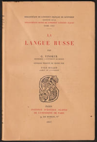 LA LANGUE RUSSE.
