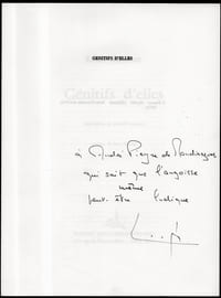 GÉNITIFS D'ELLES [Édition originale sur Hollande - Signé par l'auteur]