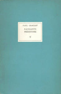 Naissante Préhistoire [Signé par l'auteur]