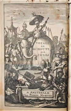 Voyage de Gautier Schouten aux Indes Orientales, commencé l’An 1658 & fini l’An 1665. Traduit du Hollandois. Où l’on void plusieurs Descriptions de ...